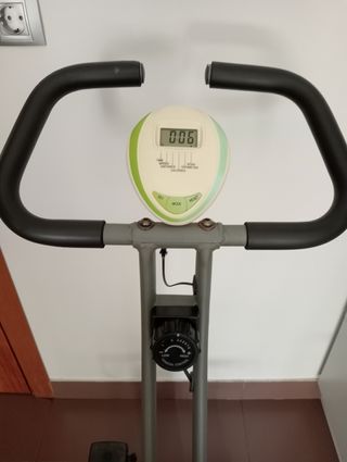 Bicicleta estática y Plegable Deportium
