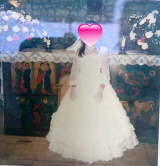 VESTIDO DE COMUNIÓN SISI EMPERATRIZ 