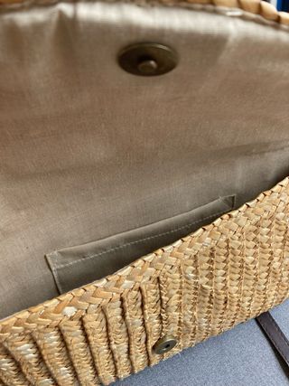 Nuevo - Bolso/Cartera Rafia