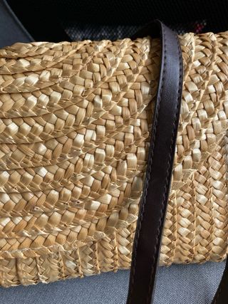 Nuevo - Bolso/Cartera Rafia