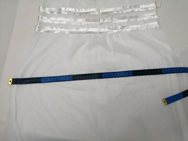 Vestido sin tirantes Esprit