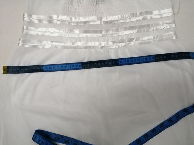 Vestido sin tirantes Esprit