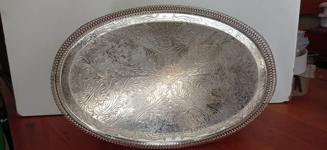 ANTIGUA  BANDEJA   /  DE  TE    /    ESTILO TUNECI