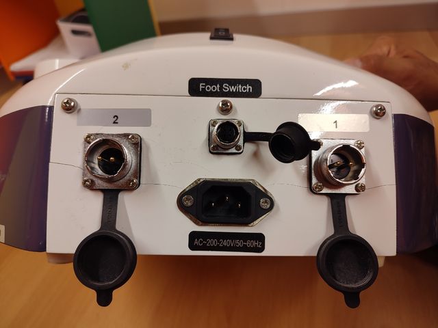 Maquina de cavitación con 3 manipulos