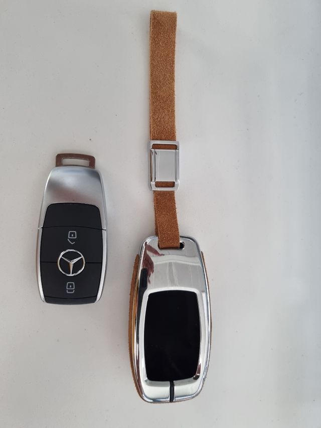 Funda de piel llaves Mercedes