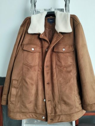 Chaqueta de ante