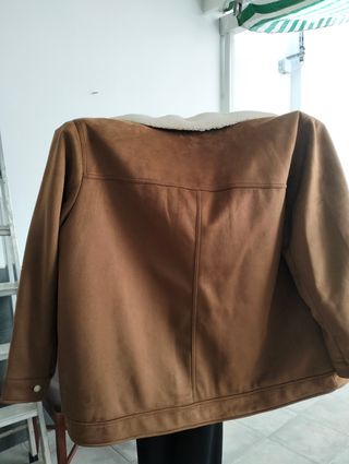Chaqueta de ante