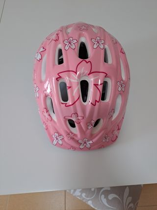 Casco bicicleta niña nuevo
