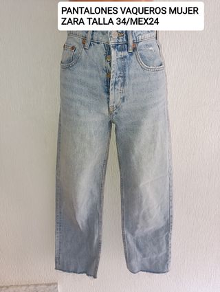 Pantalones zara jeans vaquero.talla 34