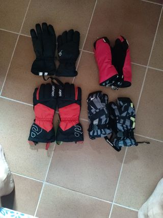Guantes esquí júnior 