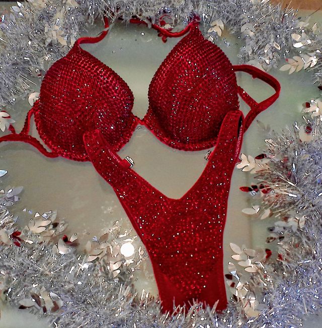 Bikini competicion fitness swarovski