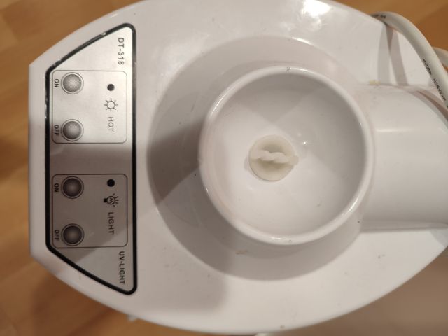 Vaporizador limpieza facial ozono