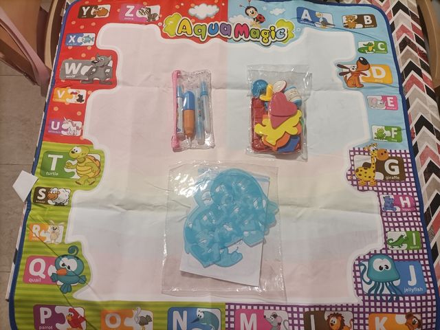 Alfombra para pintar con agua+bolsa