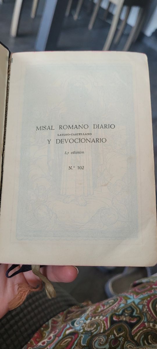 Libros de misa antiguos