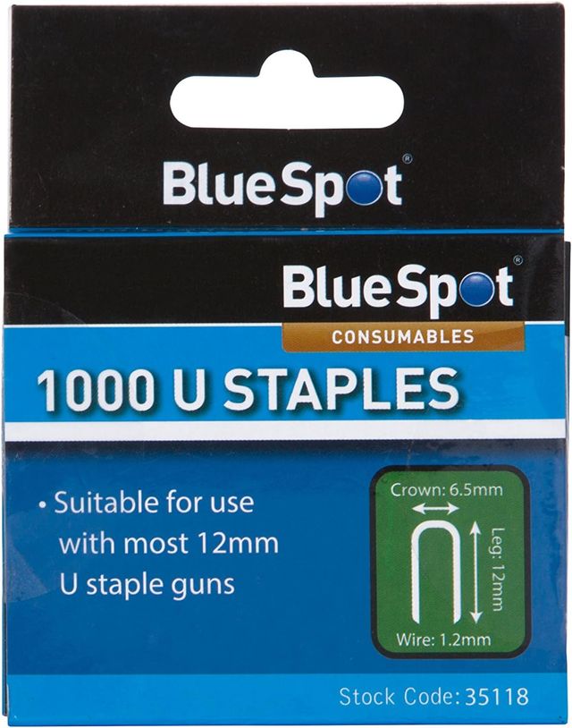 Blue Spot Tools 35118 grampos redondos T25