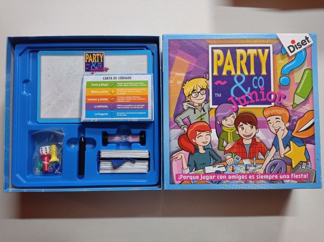 Lote juegos de mesa Pictureka y Party junior