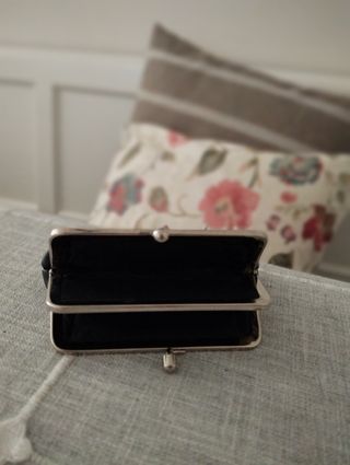Monedero cuero Vintage 