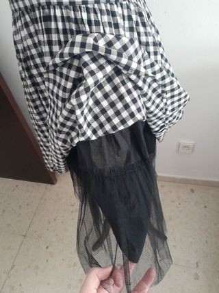 Vestido de cuadros