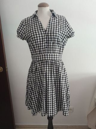 Vestido de cuadros