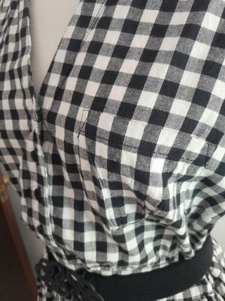 Vestido de cuadros