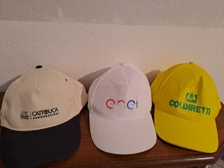 3 cappellini pubbicitari 