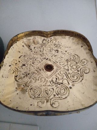 Portabiscotti in latta , vintage