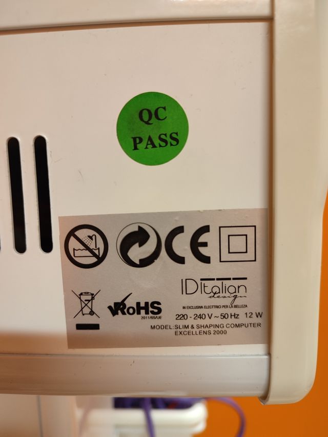 Maquina electro estimulación con carrito