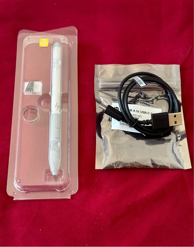 HP Active Pen G2 + HP USB-A a USB-C