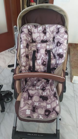 Cochecito, silla coche y silla paseo Muum Matrix 2