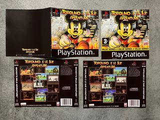 Lbretti Spyro Disruptor originali Ps1 