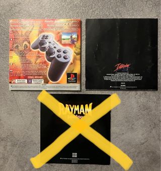 Lbretti Spyro Disruptor originali Ps1 