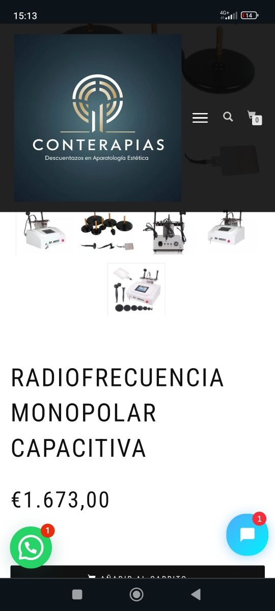Radiofrecuencia Monopolar Capacitiva