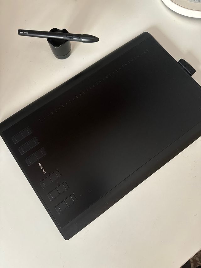 Tablet de dibujo gráfico Huion new 1060plus