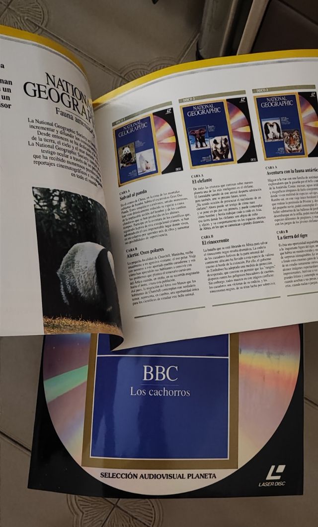 Collezione completa di laser a disco