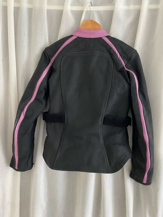 Chaqueta de moto mujer