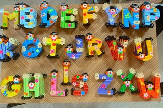 Lettere Sevi in legno