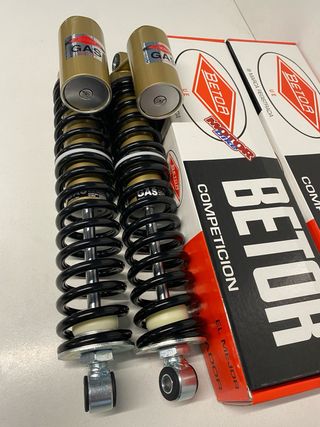 Amortiguadores Betor de 39 cm dorados