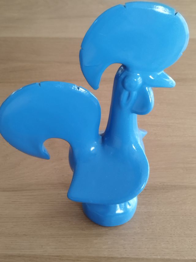 Galo pop minimal Águas furtadas azul