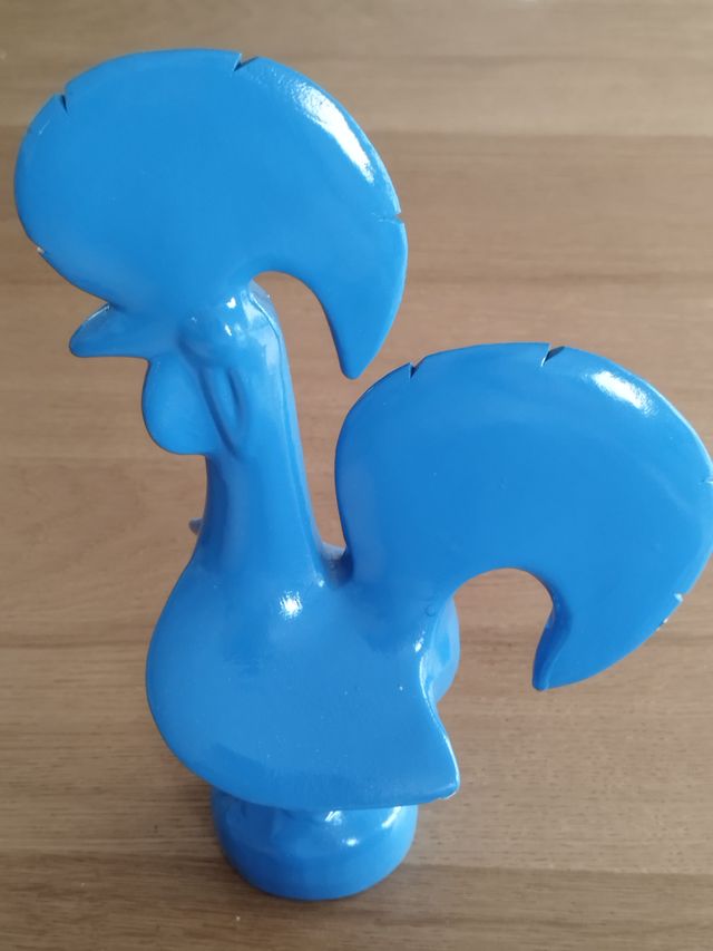 Galo pop minimal Águas furtadas azul