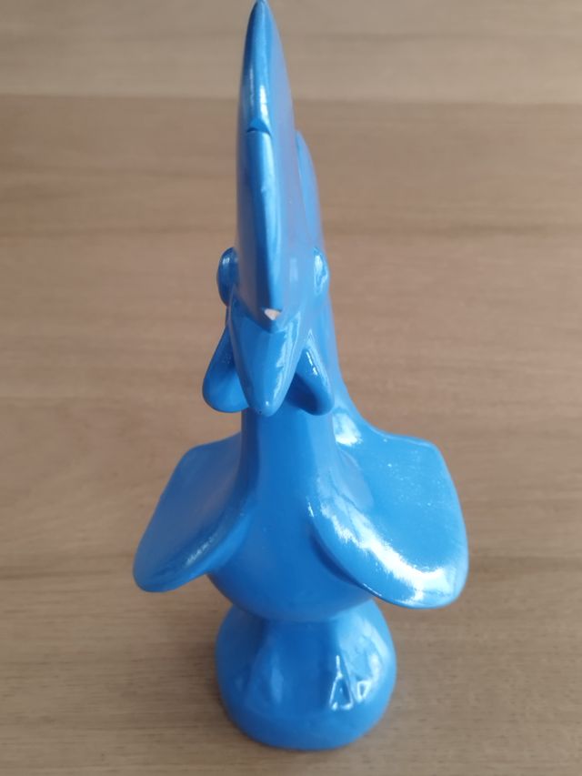 Galo pop minimal Águas furtadas azul