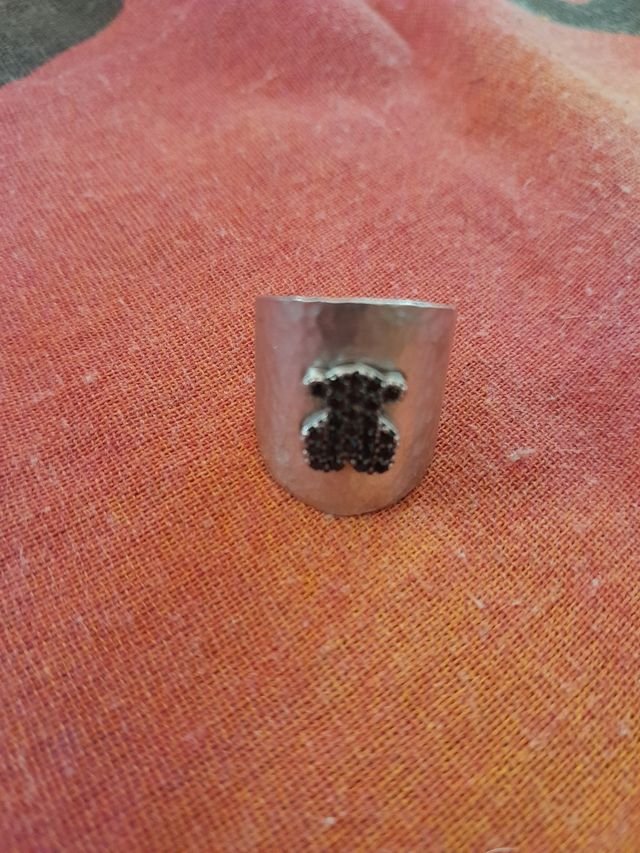 Anillo tous plata