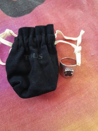 Anillo tous plata