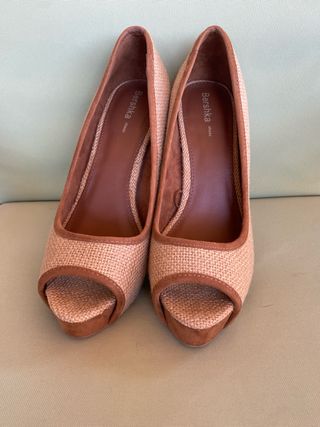 Zapato tacón Bershka