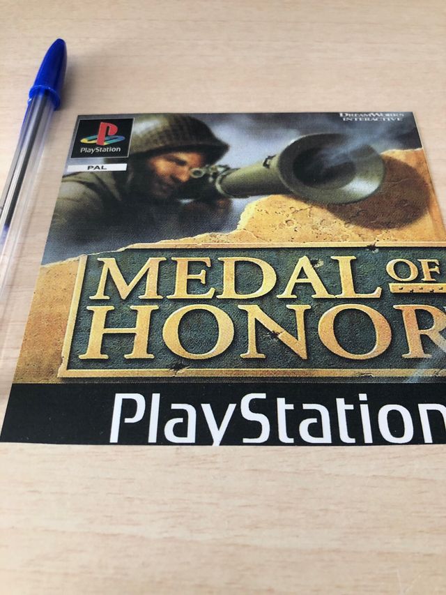 Flyer Medal Of Honor PS1 juego