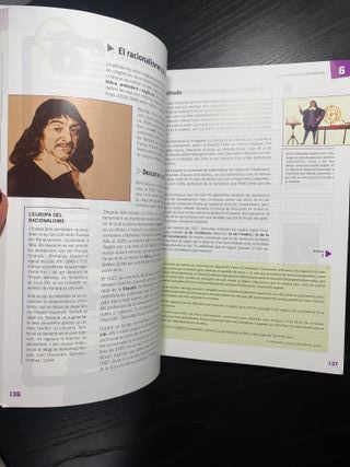 Libro de HISTORIA FILOSOFIA 2º BATXILLERAT CATALAN