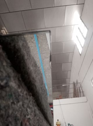 Espejo con refuerzo de aluminio 