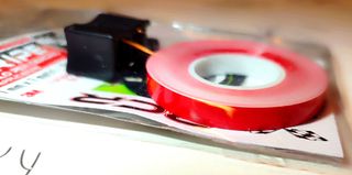 Strisce cerchio moto riflettenti rosso