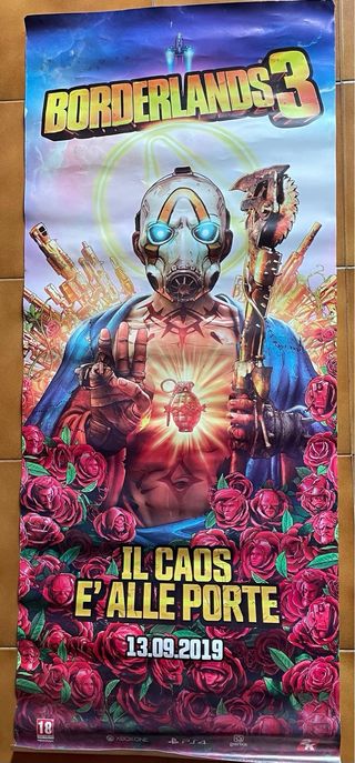 Poster Borderlands 3 - 2019 - 128x54cm