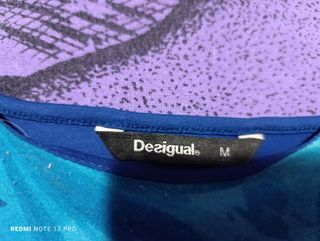 Camiseta mujer tirantes Desigual 