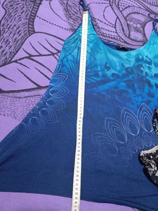 Camiseta mujer tirantes Desigual 